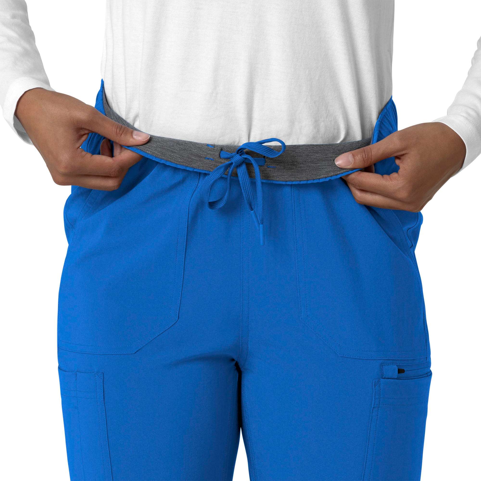 Women's force cross-flex  straight leg cargo scrub pant