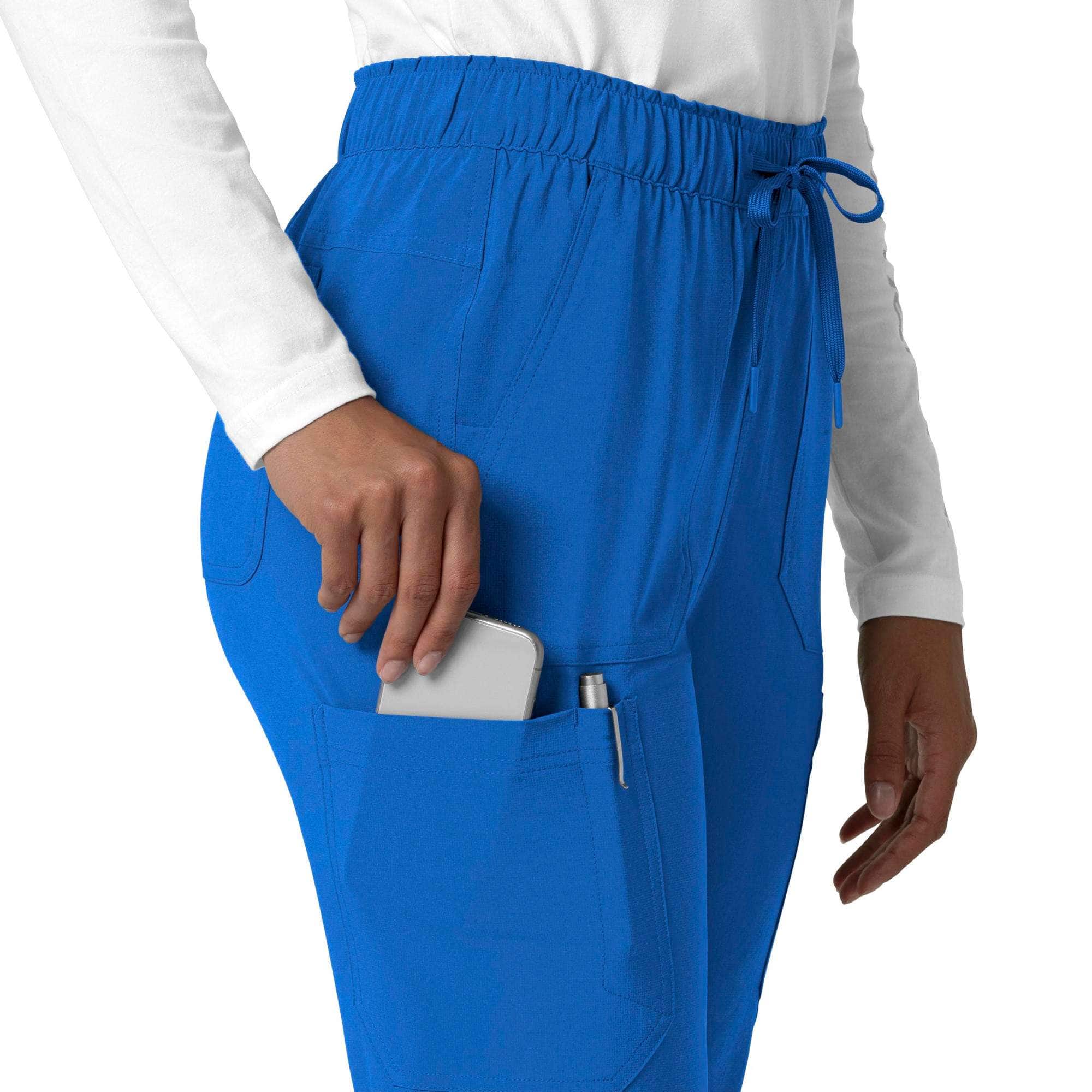 Women's force cross-flex  straight leg cargo scrub pant