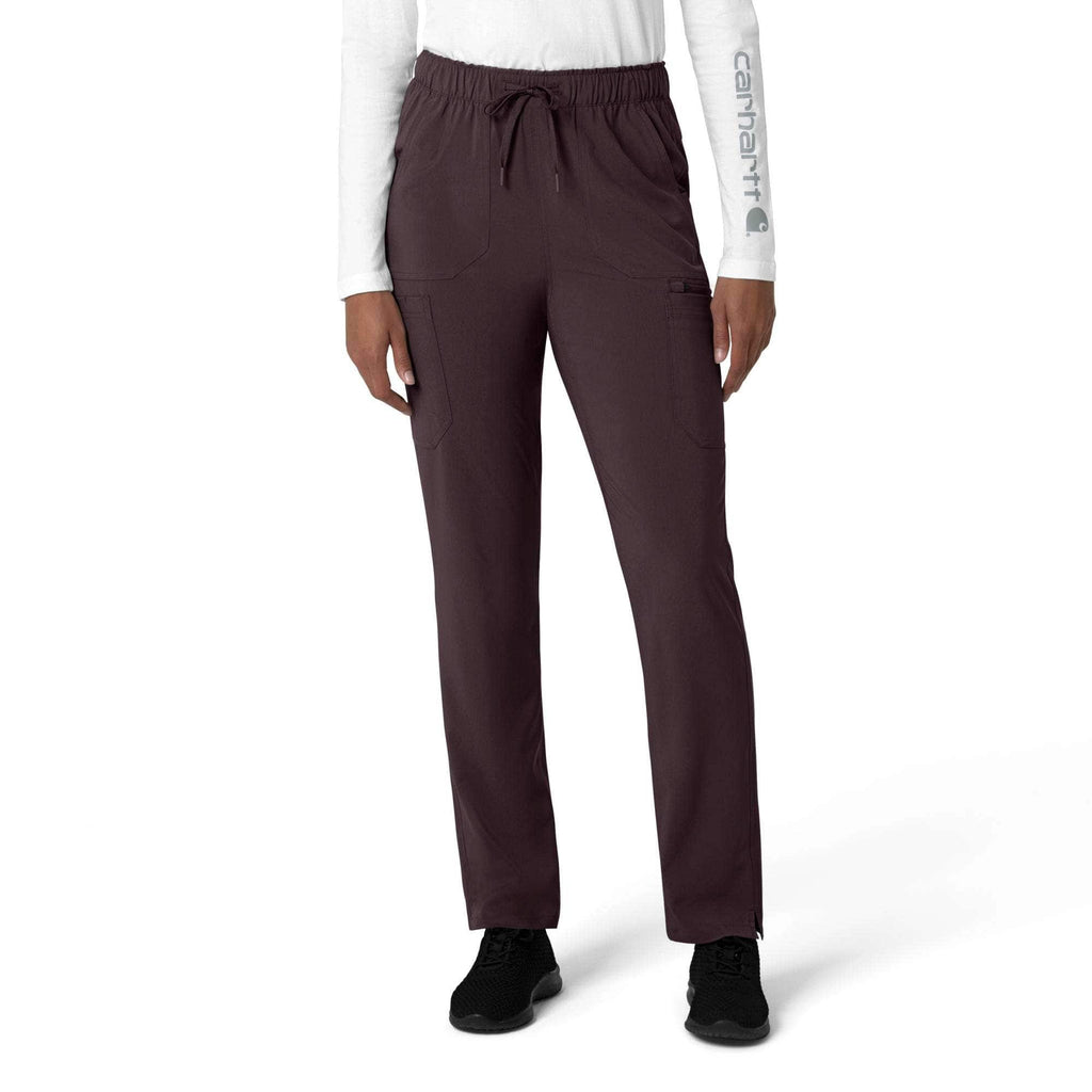 Women's force cross-flex  straight leg cargo scrub pant