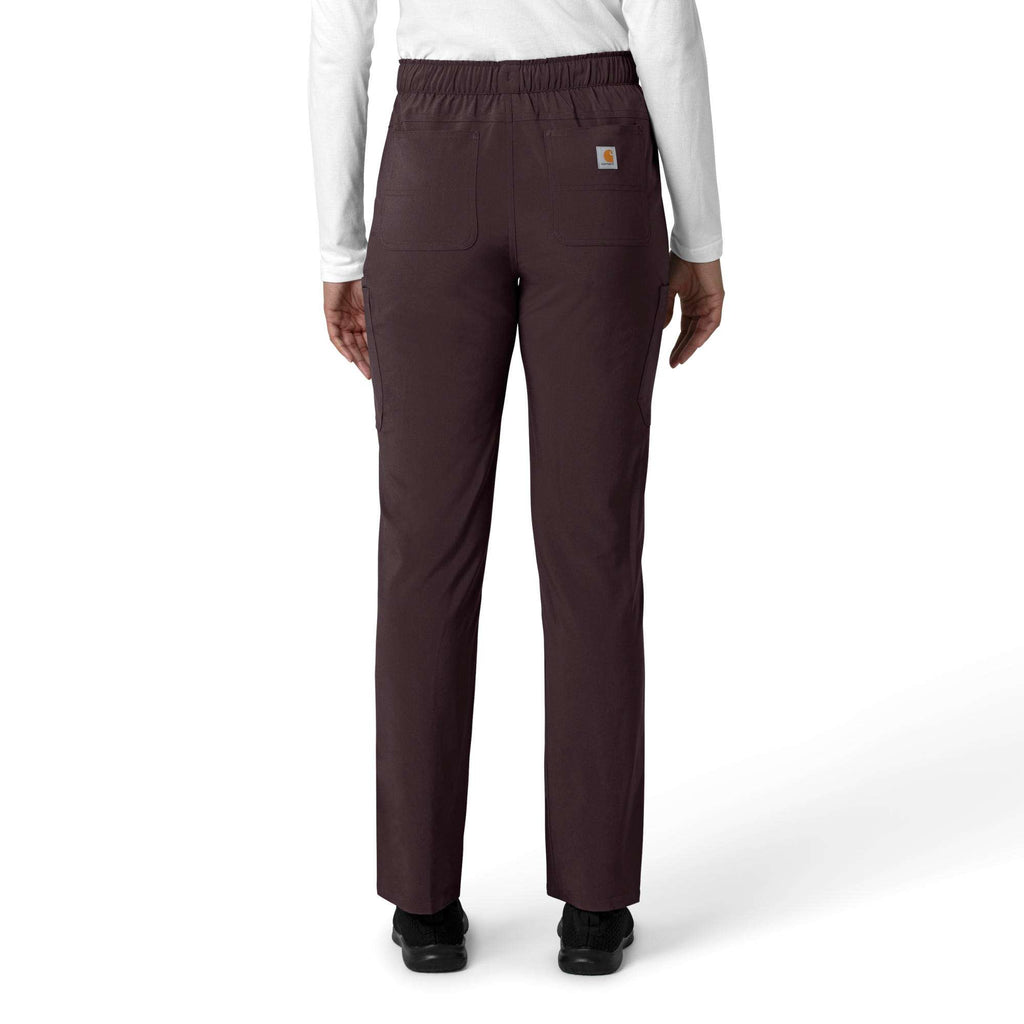 Women's force cross-flex  straight leg cargo scrub pant