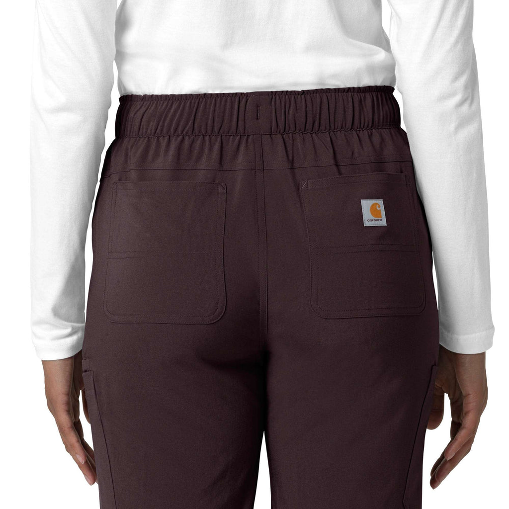 Women's force cross-flex  straight leg cargo scrub pant