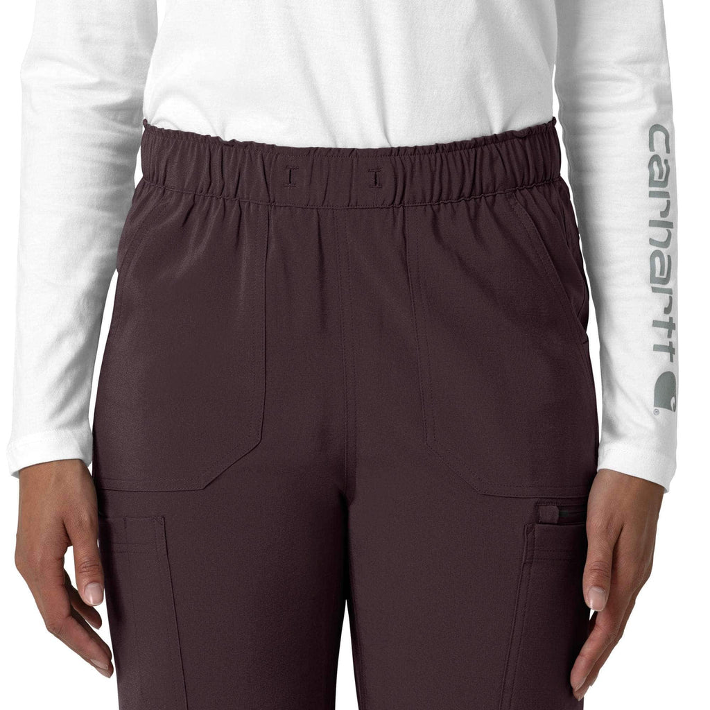 Women's force cross-flex  straight leg cargo scrub pant