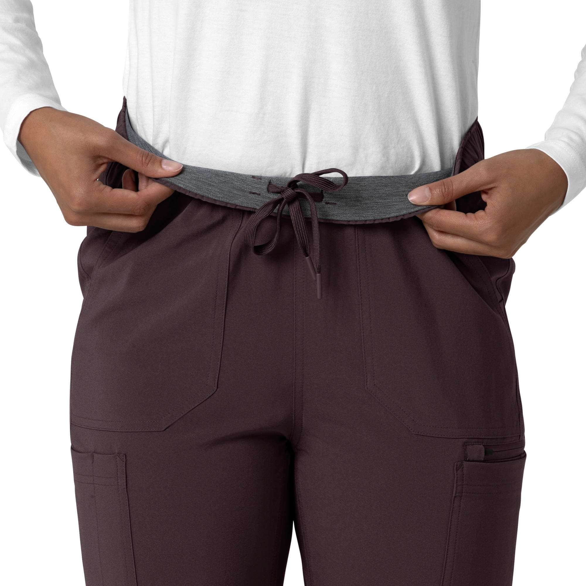 Women's force cross-flex  straight leg cargo scrub pant