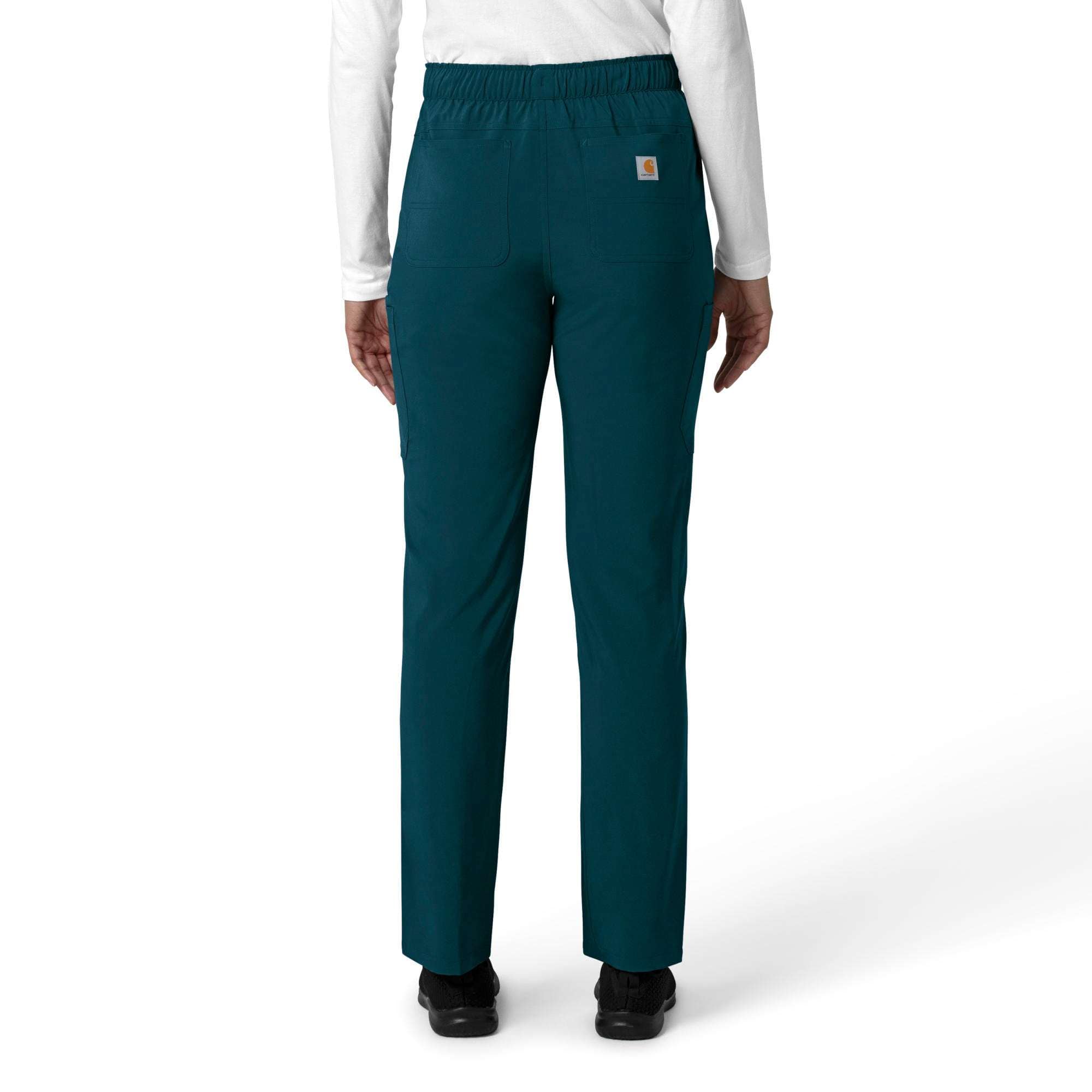 Women's force cross-flex  straight leg cargo scrub pant
