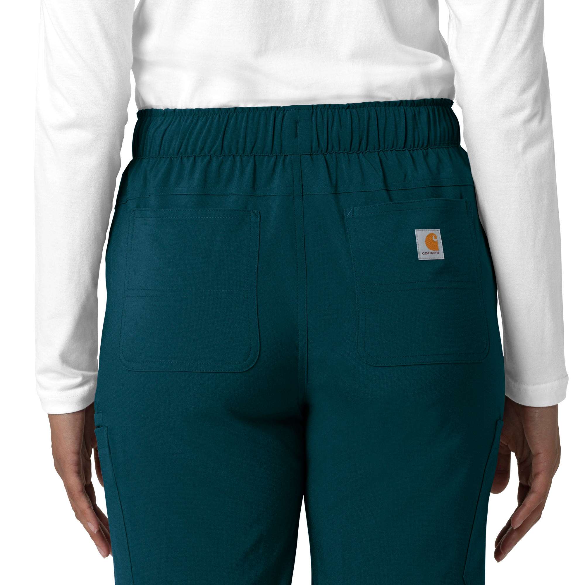Women's force cross-flex  straight leg cargo scrub pant