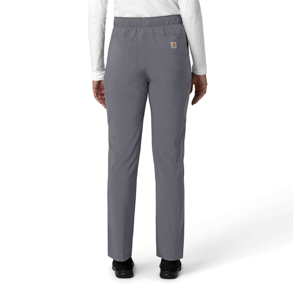 Women's force cross-flex  straight leg cargo scrub pant