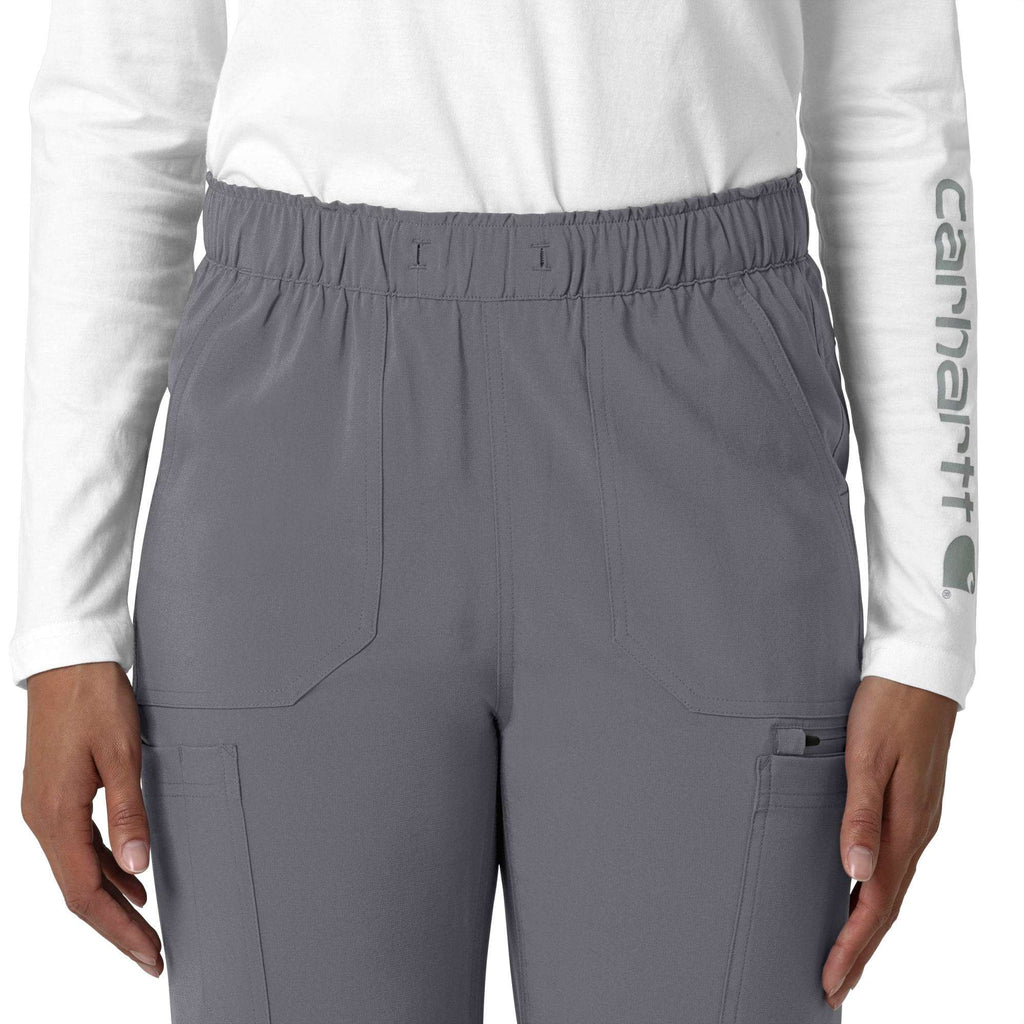 Women's force cross-flex  straight leg cargo scrub pant