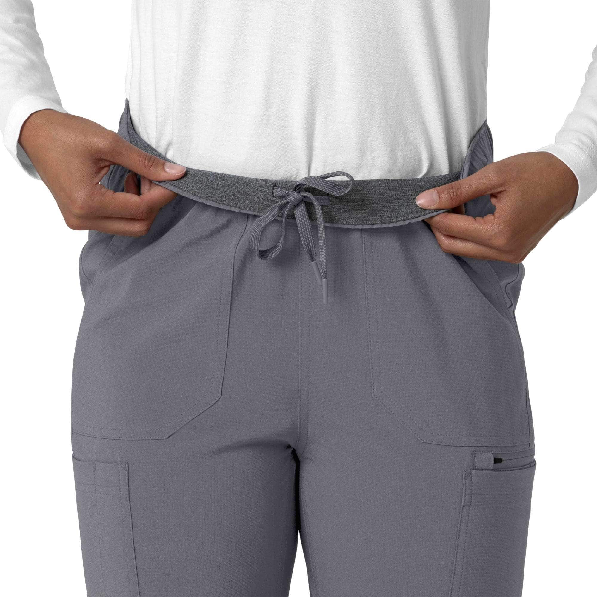 Women's force cross-flex  straight leg cargo scrub pant