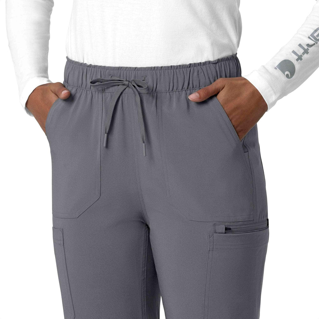Women's force cross-flex  straight leg cargo scrub pant
