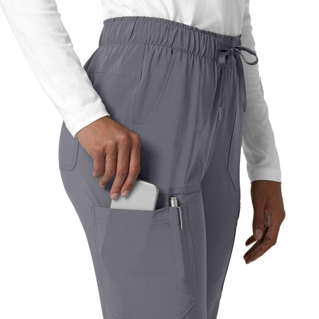 Women's force cross-flex  straight leg cargo scrub pant