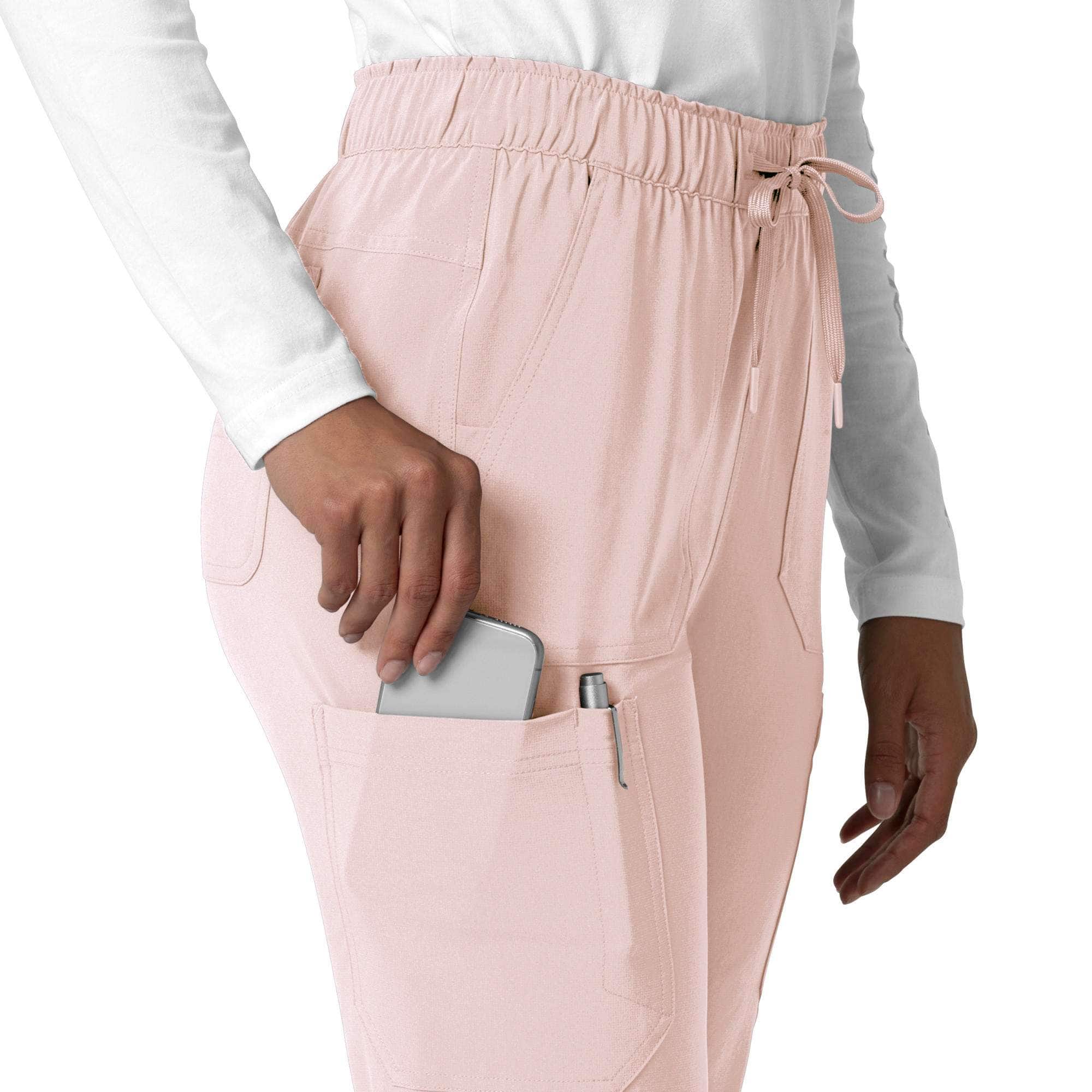 Women's force cross-flex  straight leg cargo scrub pant