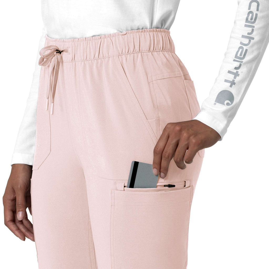 Women's force cross-flex  straight leg cargo scrub pant