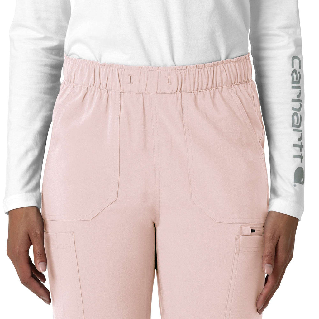 Women's force cross-flex  straight leg cargo scrub pant