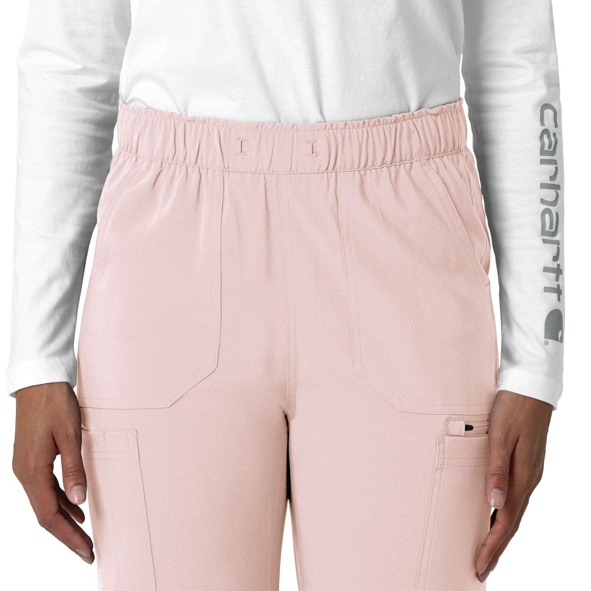 Women's force cross-flex  straight leg cargo scrub pant