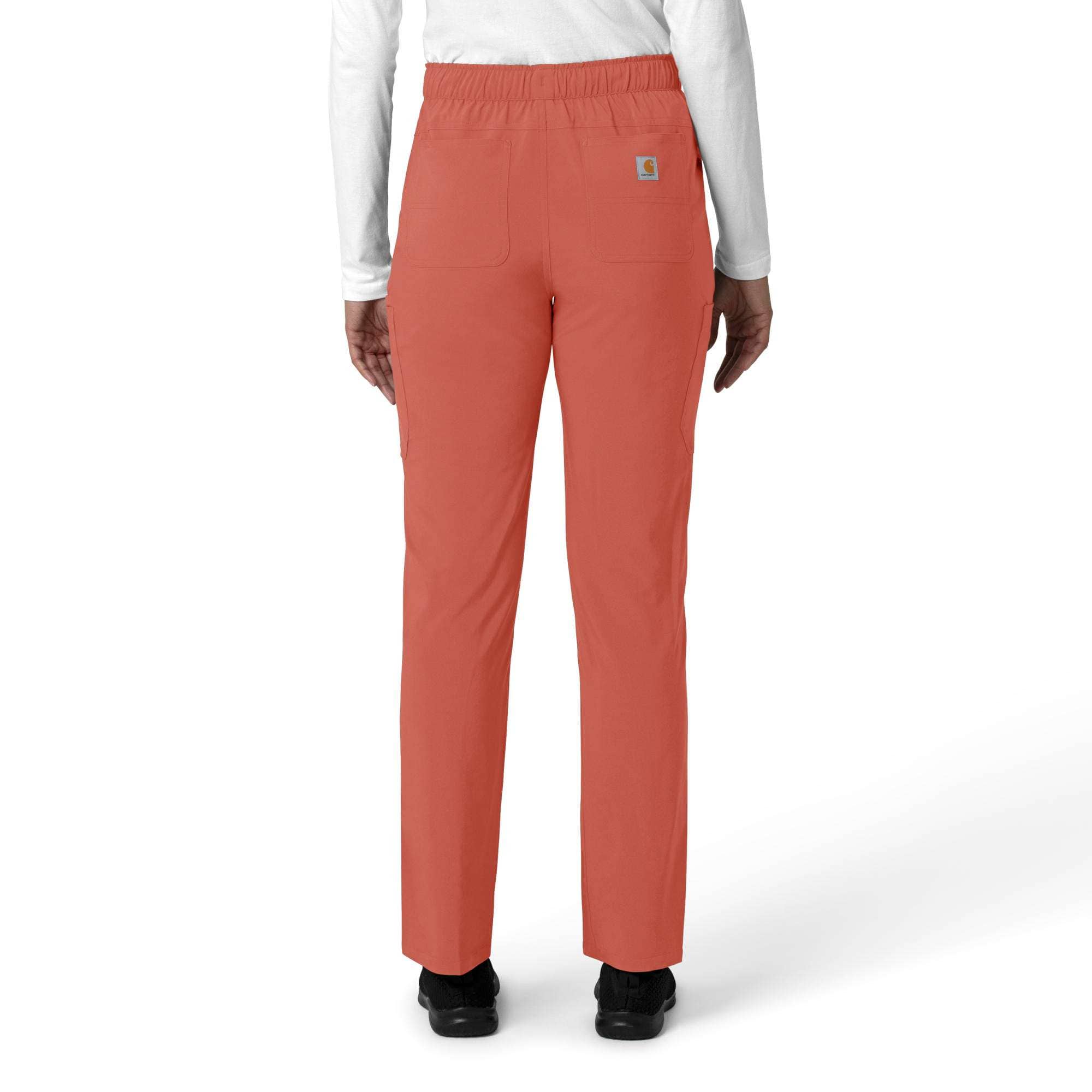 Women's force cross-flex  straight leg cargo scrub pant