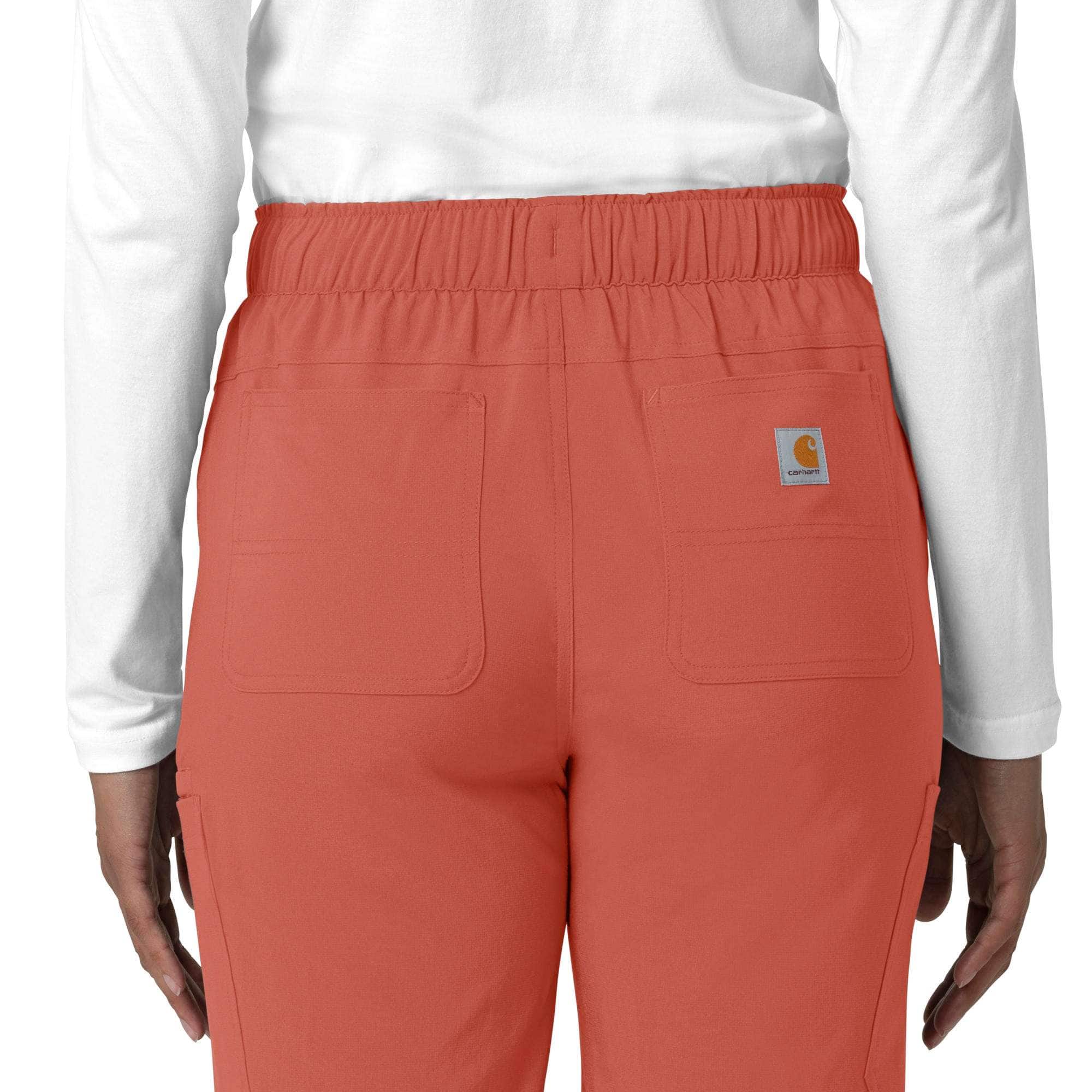 Women's force cross-flex  straight leg cargo scrub pant