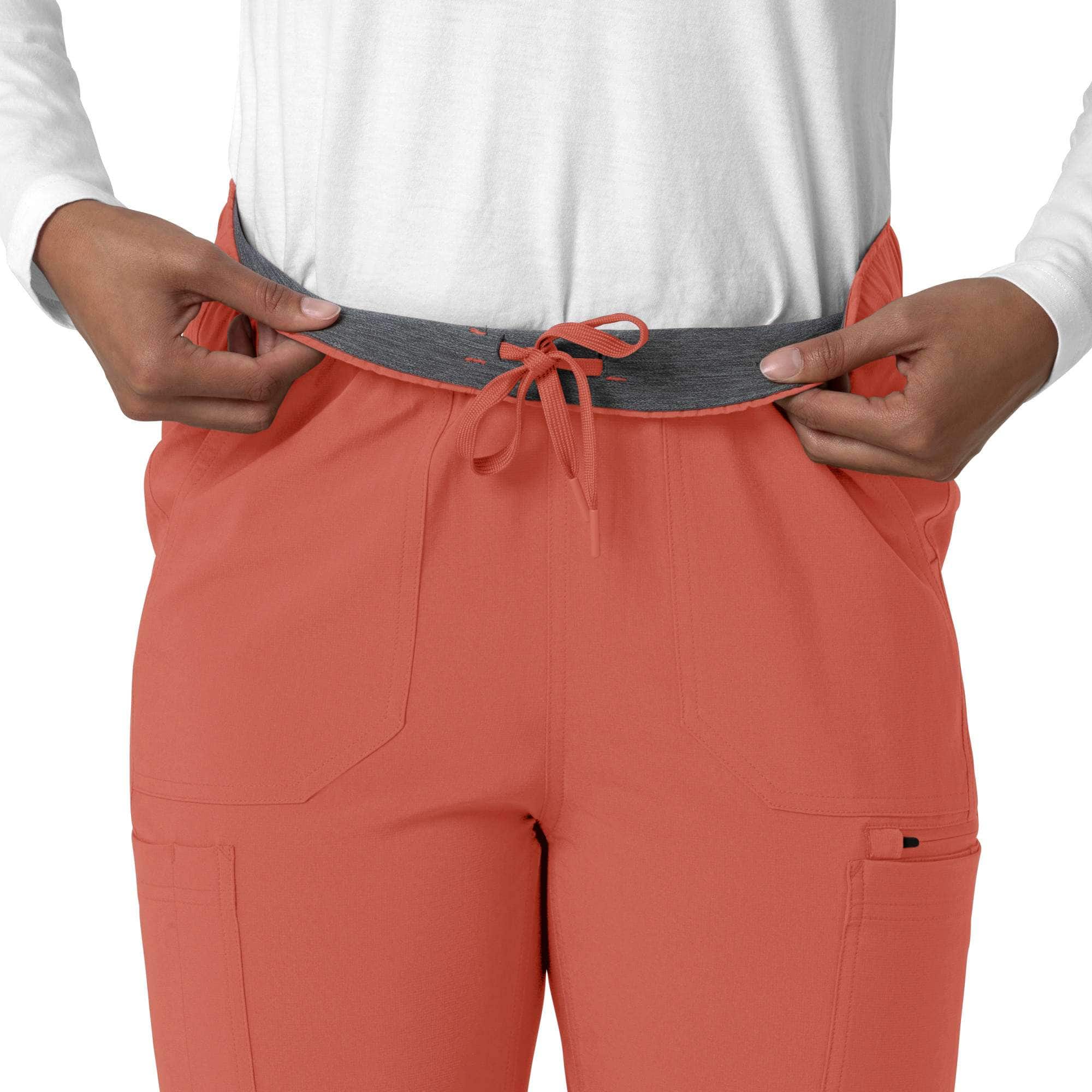 Women's force cross-flex  straight leg cargo scrub pant
