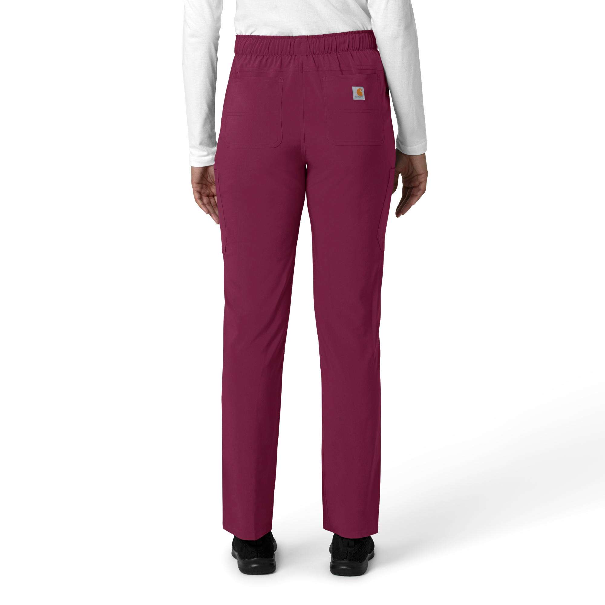 Women's force cross-flex  straight leg cargo scrub pant