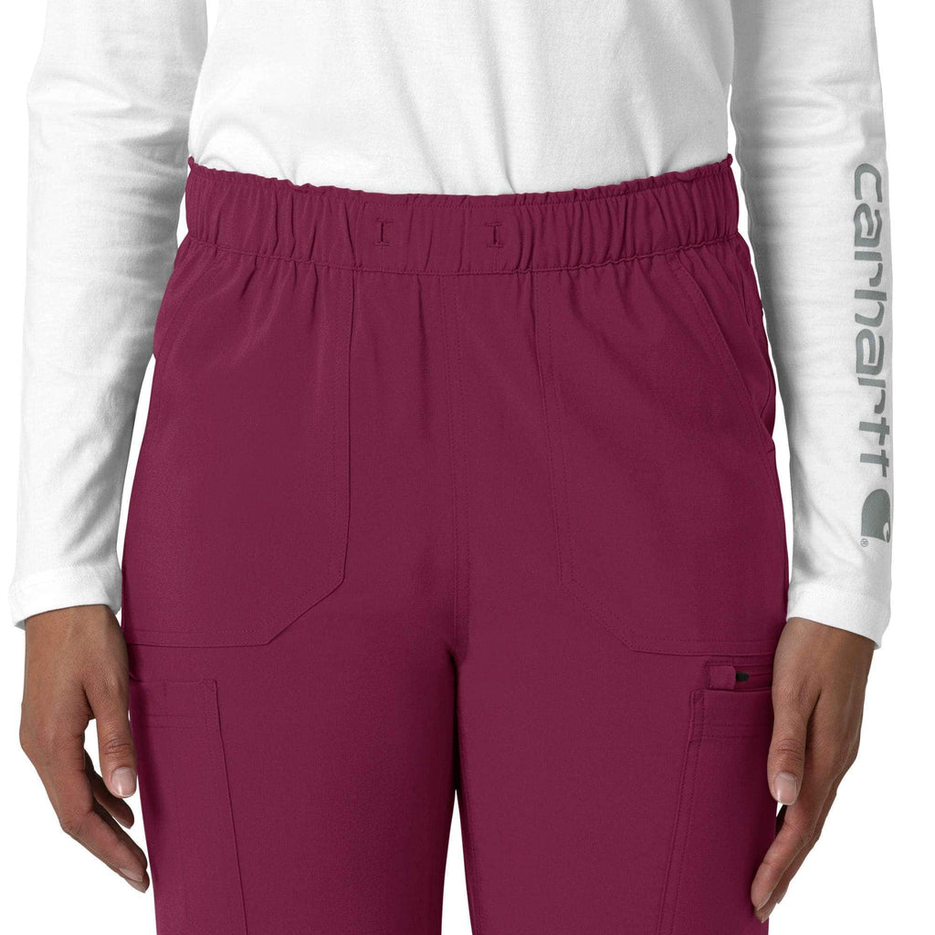 Women's force cross-flex  straight leg cargo scrub pant