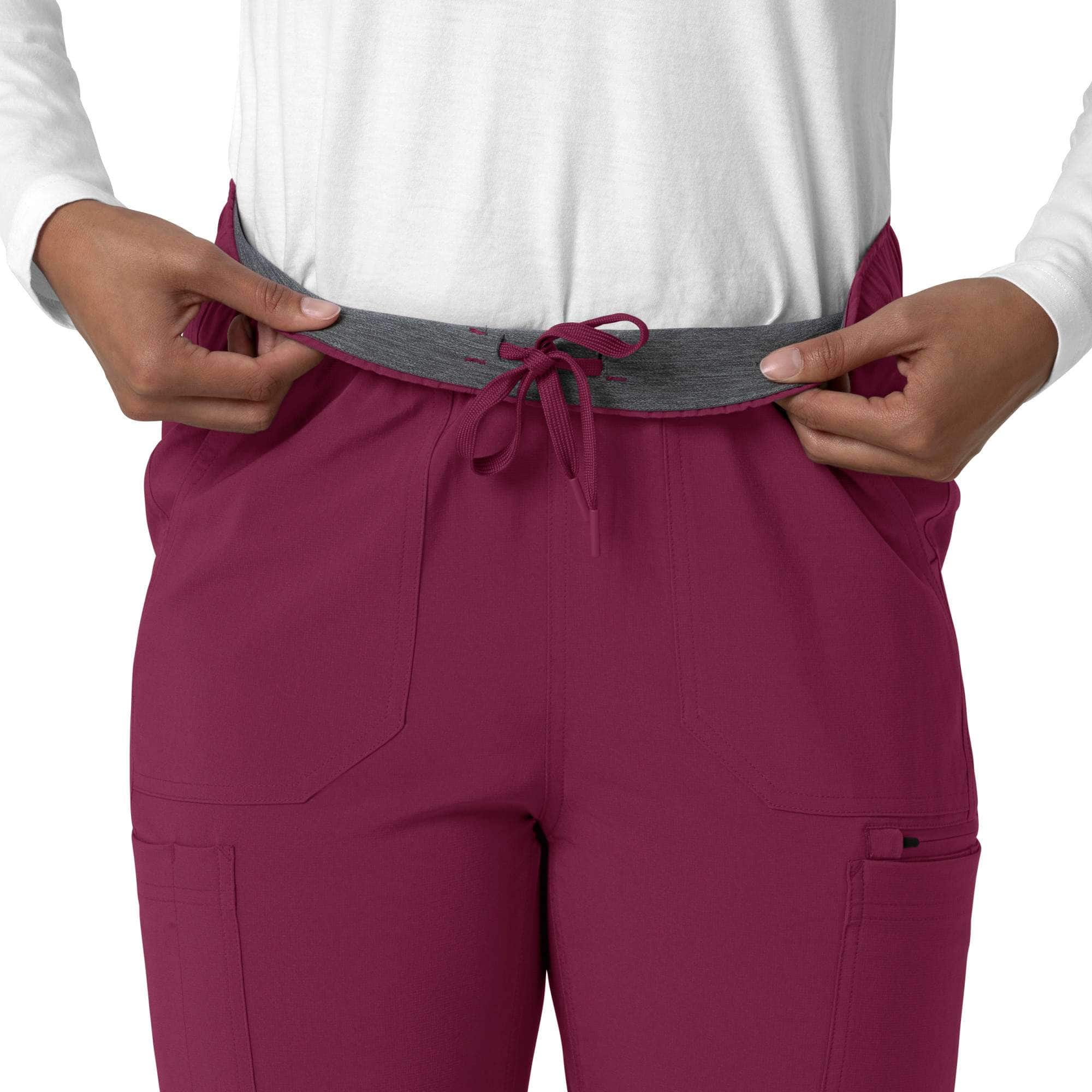 Women's force cross-flex  straight leg cargo scrub pant