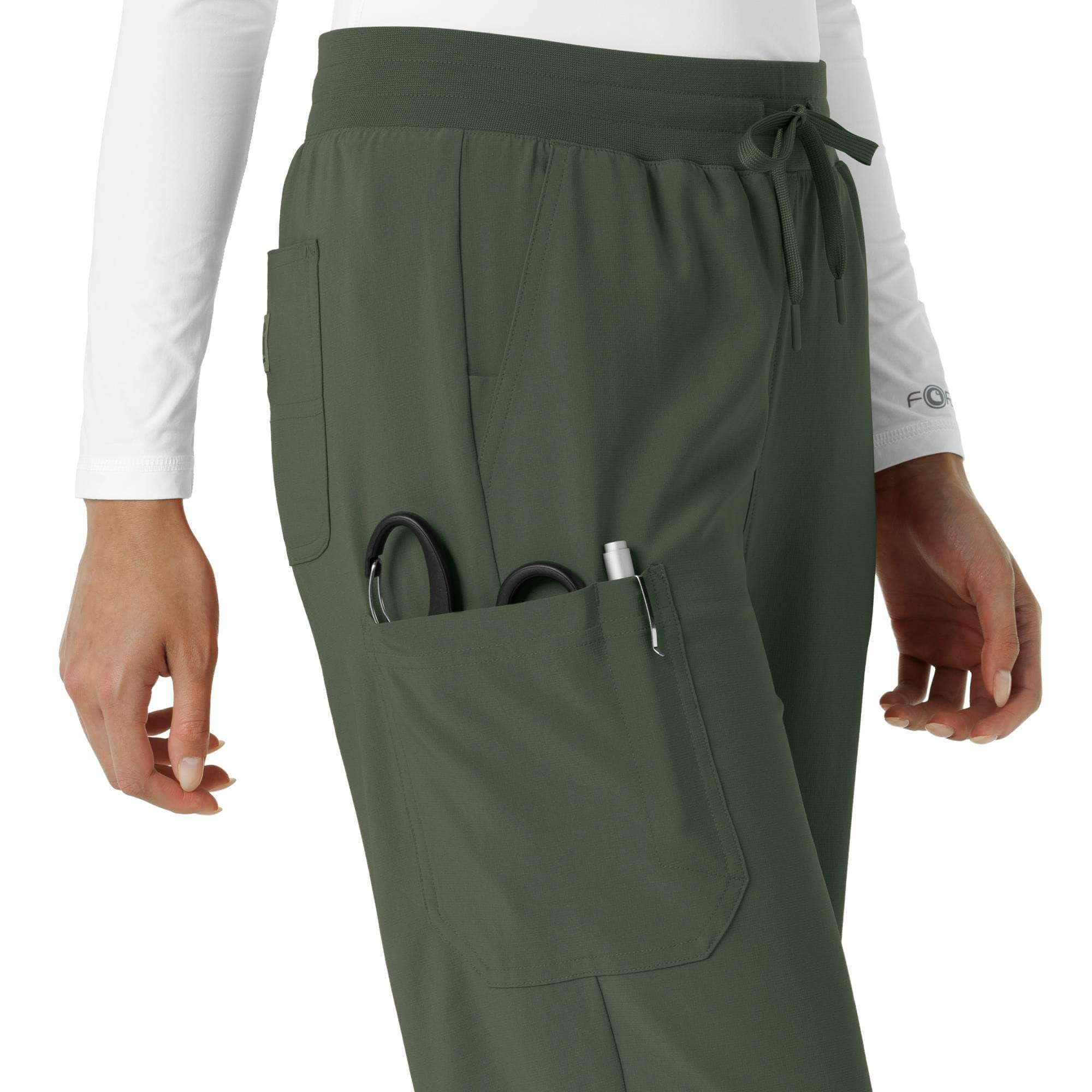 Women's force cross-flex boot cut scrub pant