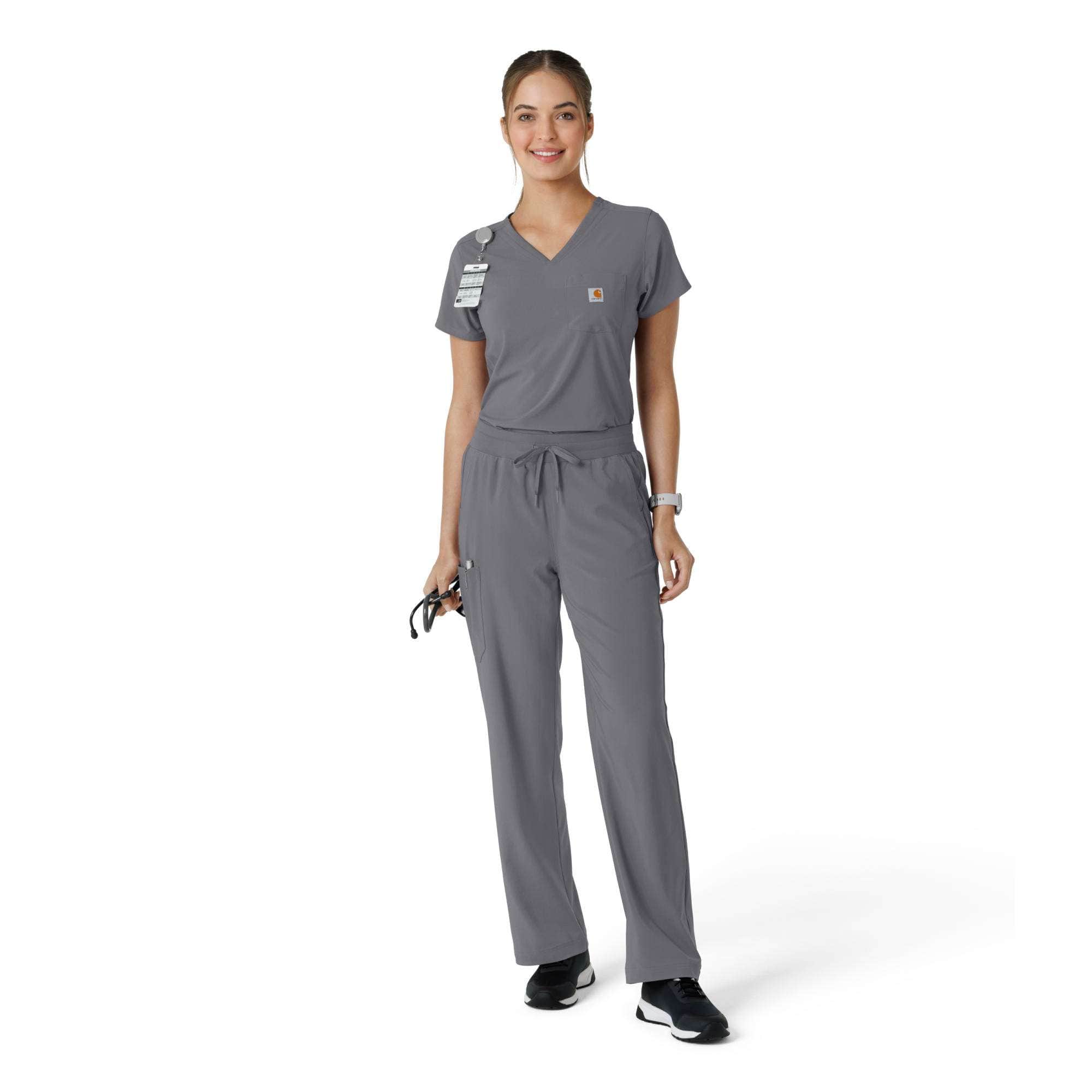 Women's force cross-flex boot cut scrub pant