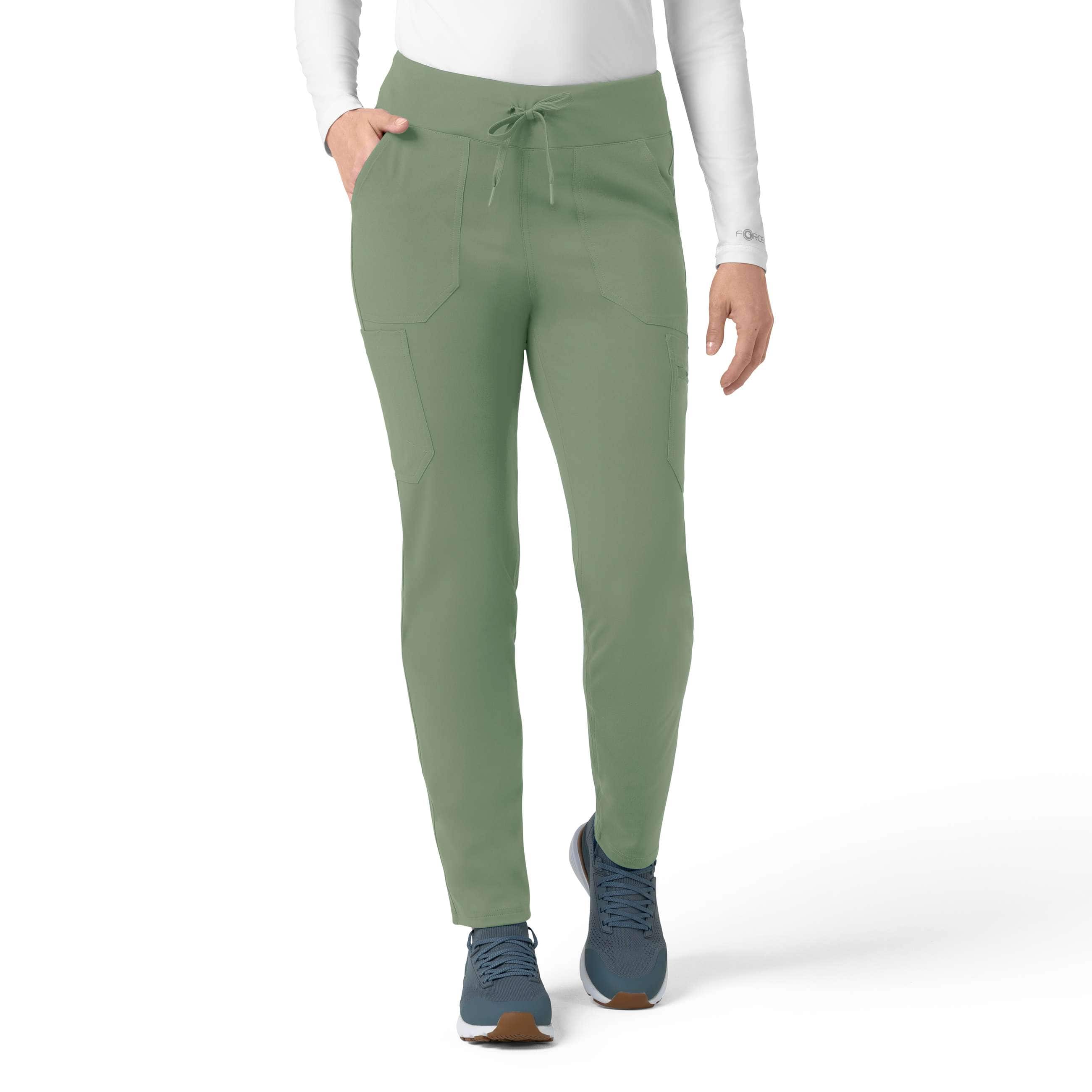 Women's force cross-flex knit modern scrub pant