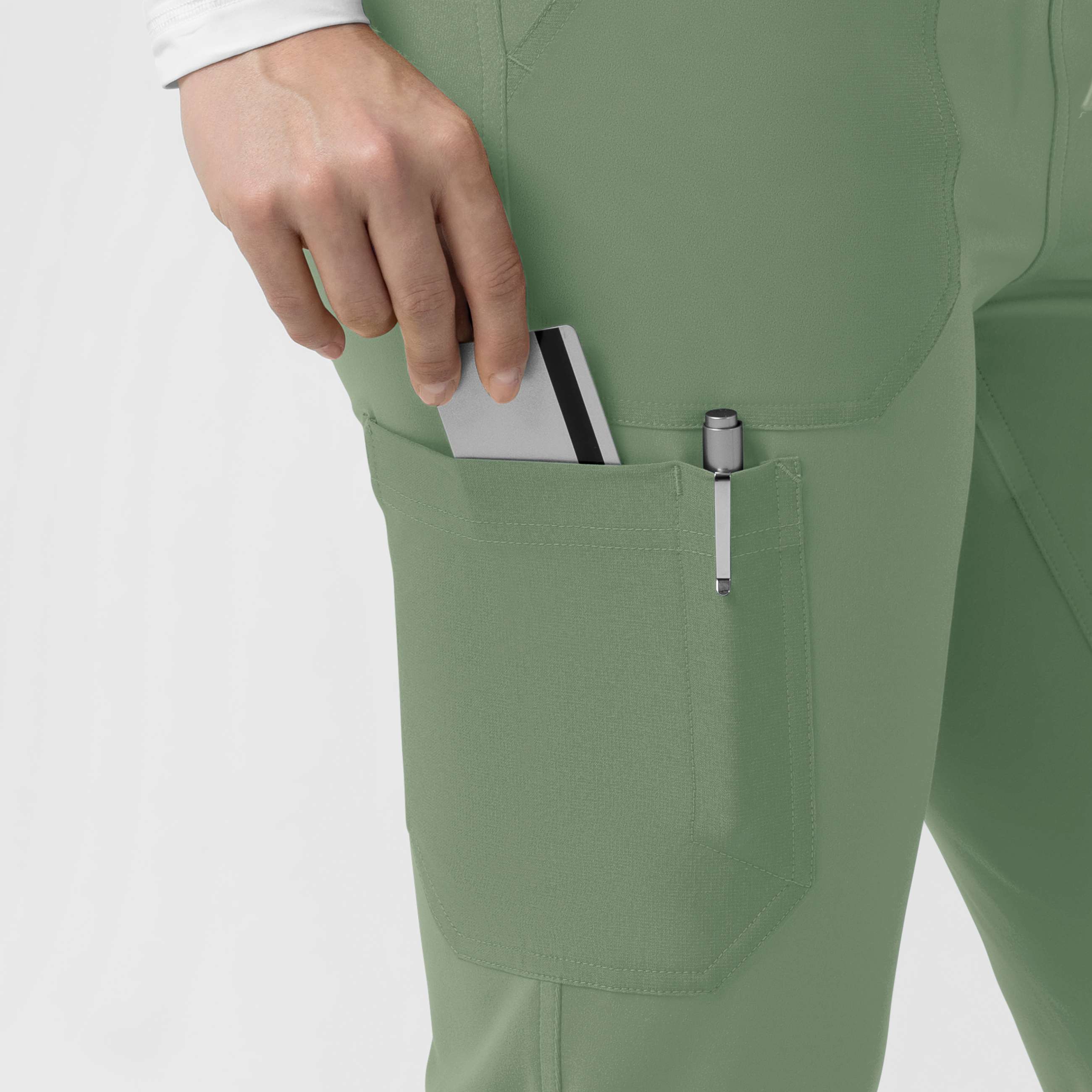Women's force cross-flex knit modern scrub pant