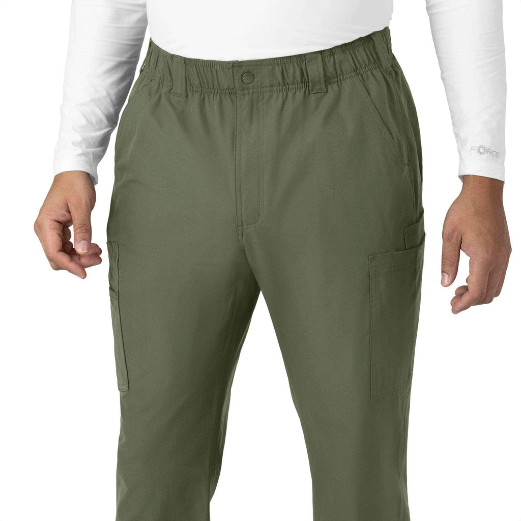 Force essentials straight leg cargo scrub pant