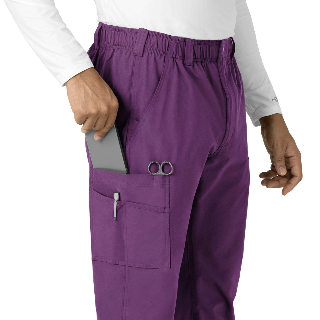 Force essentials straight leg cargo scrub pant