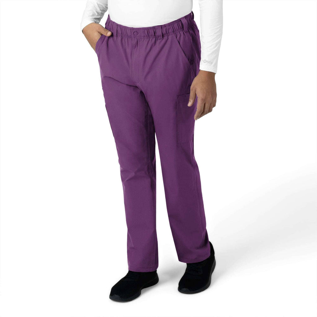 Force essentials straight leg cargo scrub pant