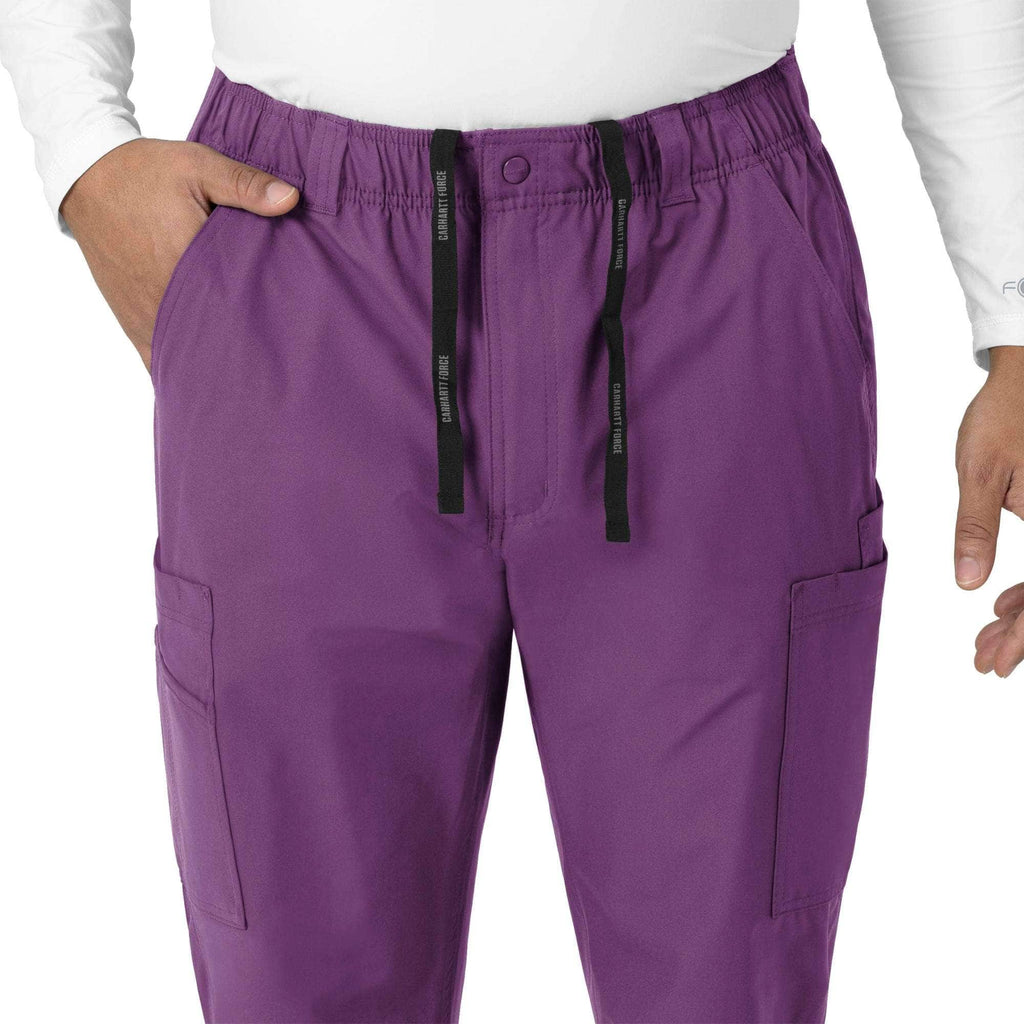 Force essentials straight leg cargo scrub pant