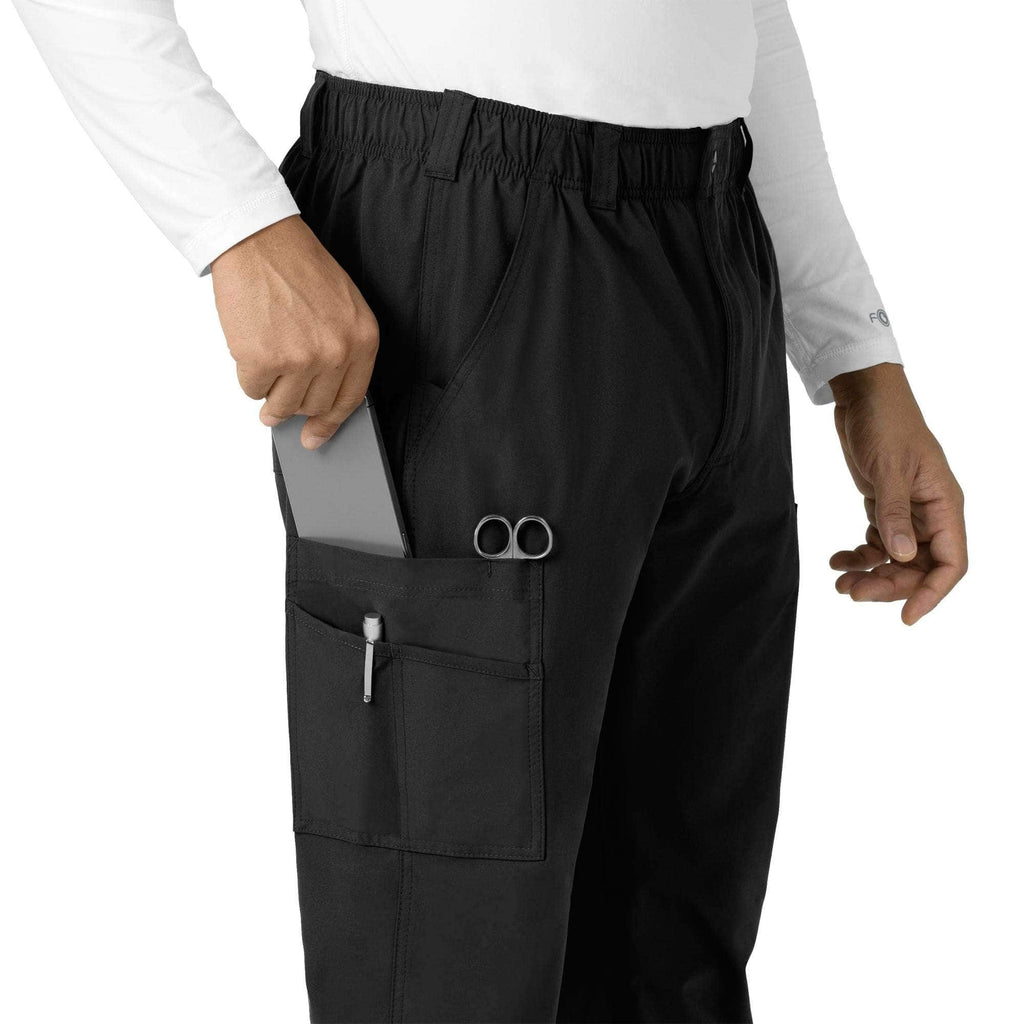 Force essentials straight leg cargo scrub pant
