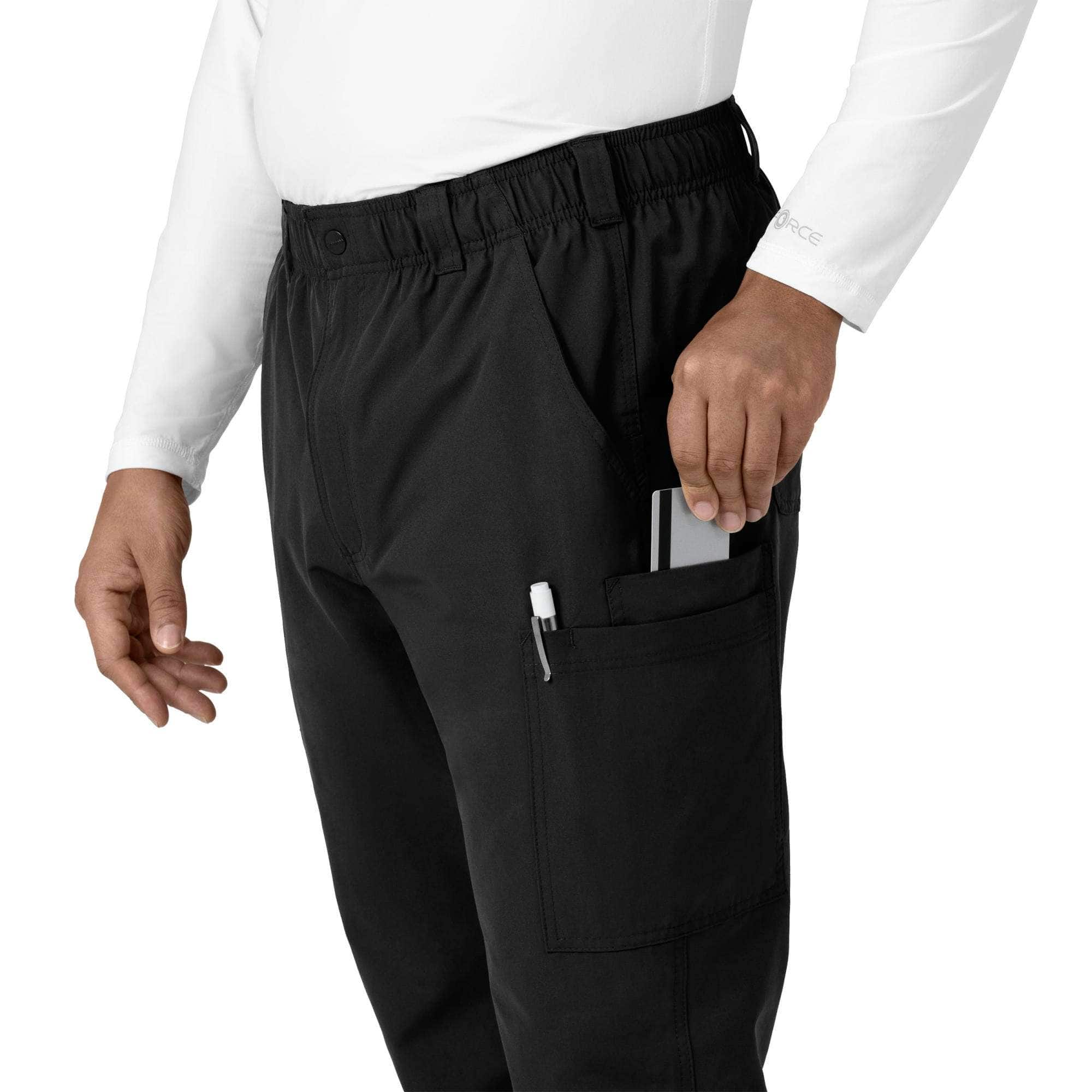 Force essentials straight leg cargo scrub pant