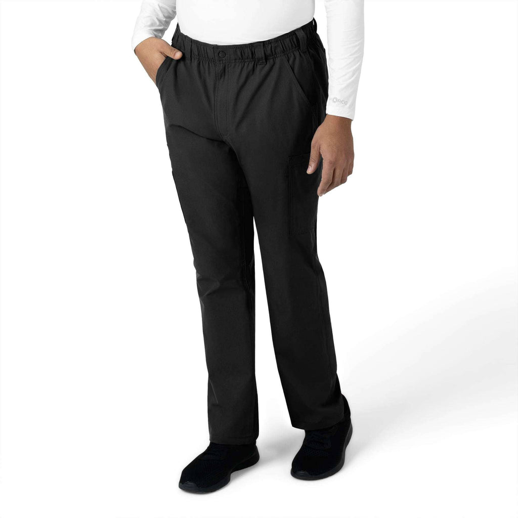 Force essentials straight leg cargo scrub pant