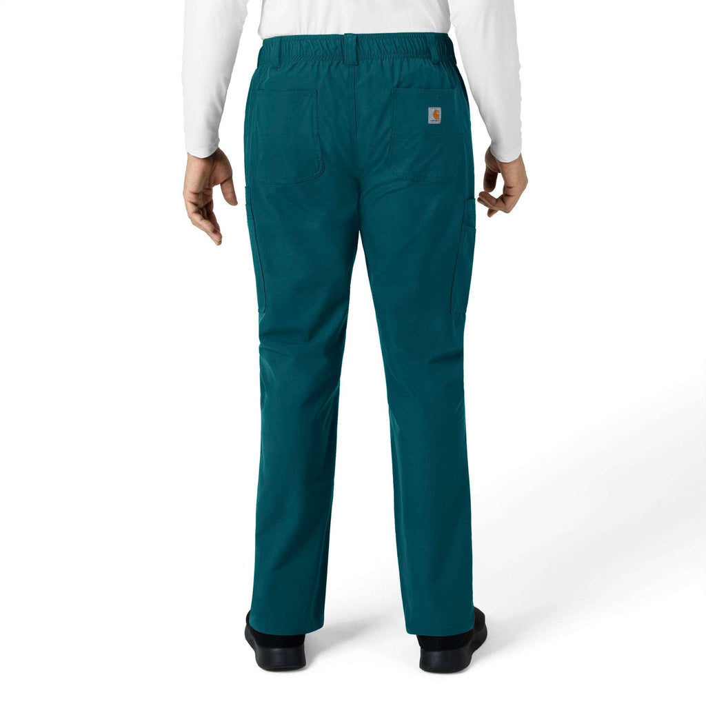 Force essentials straight leg cargo scrub pant