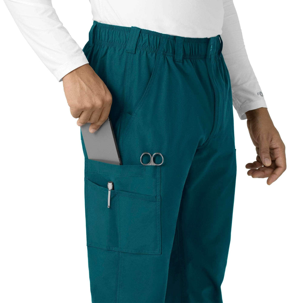 Force essentials straight leg cargo scrub pant