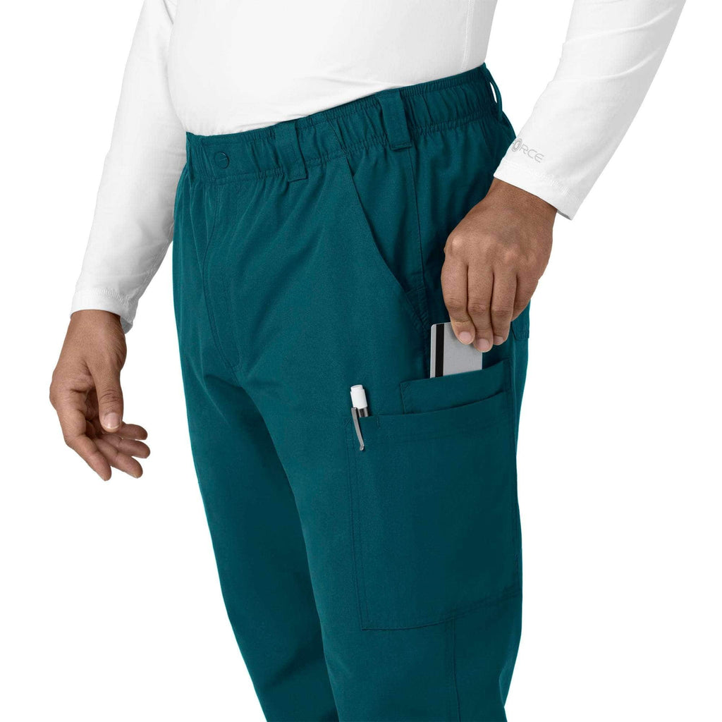 Force essentials straight leg cargo scrub pant