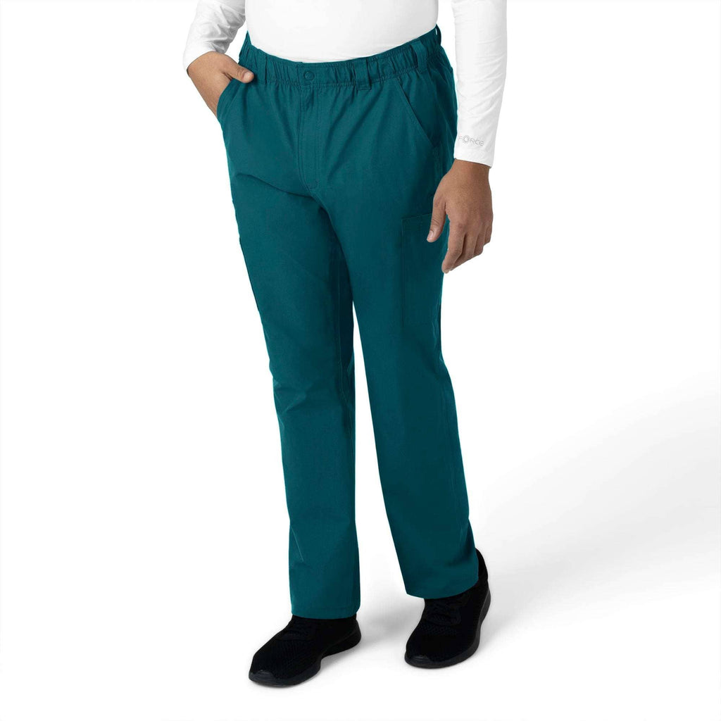 Force essentials straight leg cargo scrub pant
