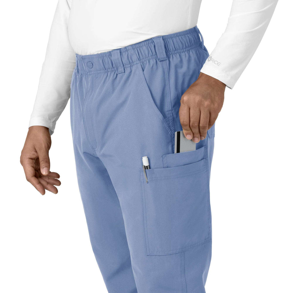 Force essentials straight leg cargo scrub pant