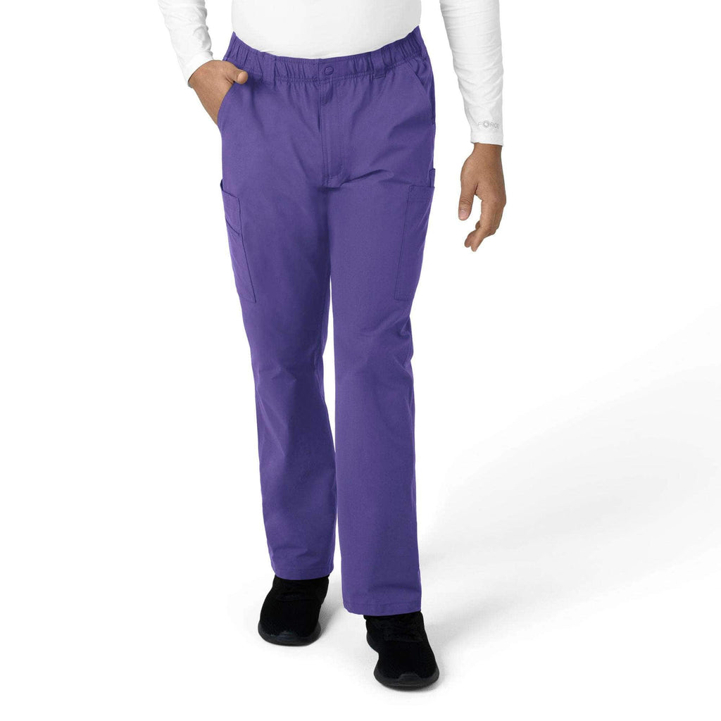 Force essentials straight leg cargo scrub pant