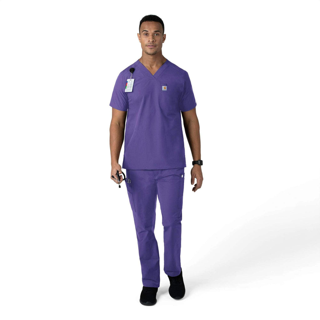Force essentials straight leg cargo scrub pant