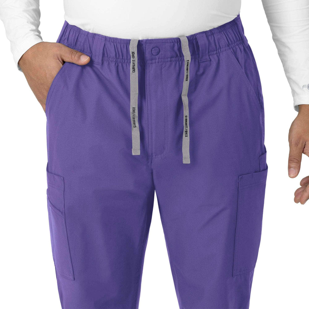 Force essentials straight leg cargo scrub pant