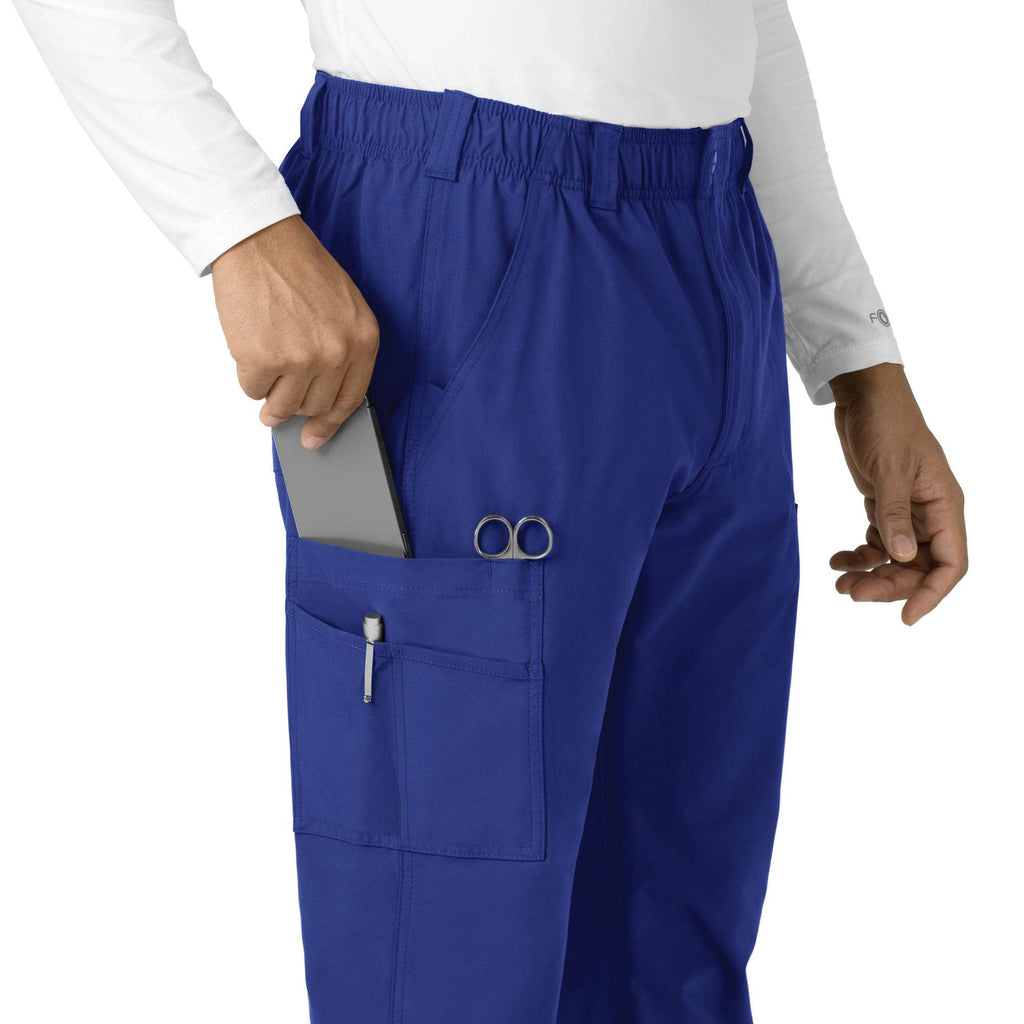 Force essentials straight leg cargo scrub pant