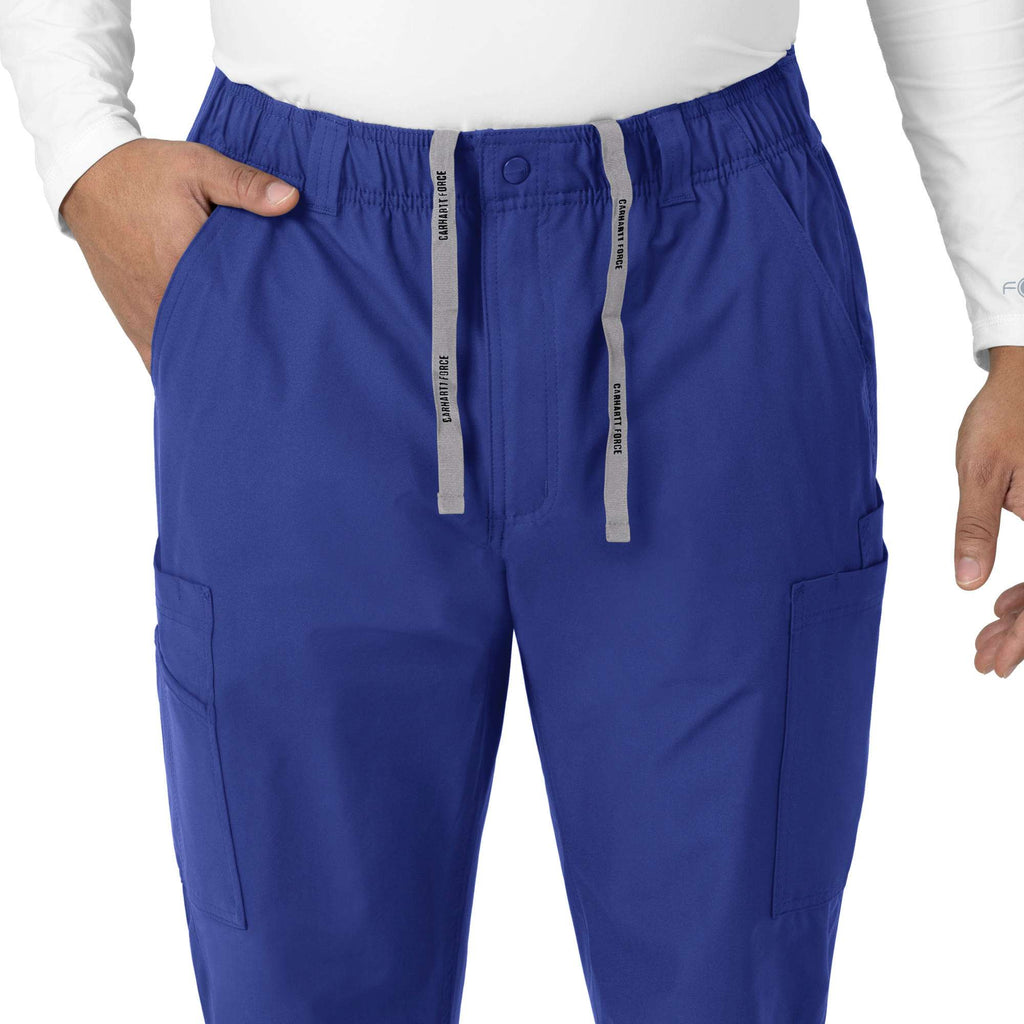 Force essentials straight leg cargo scrub pant