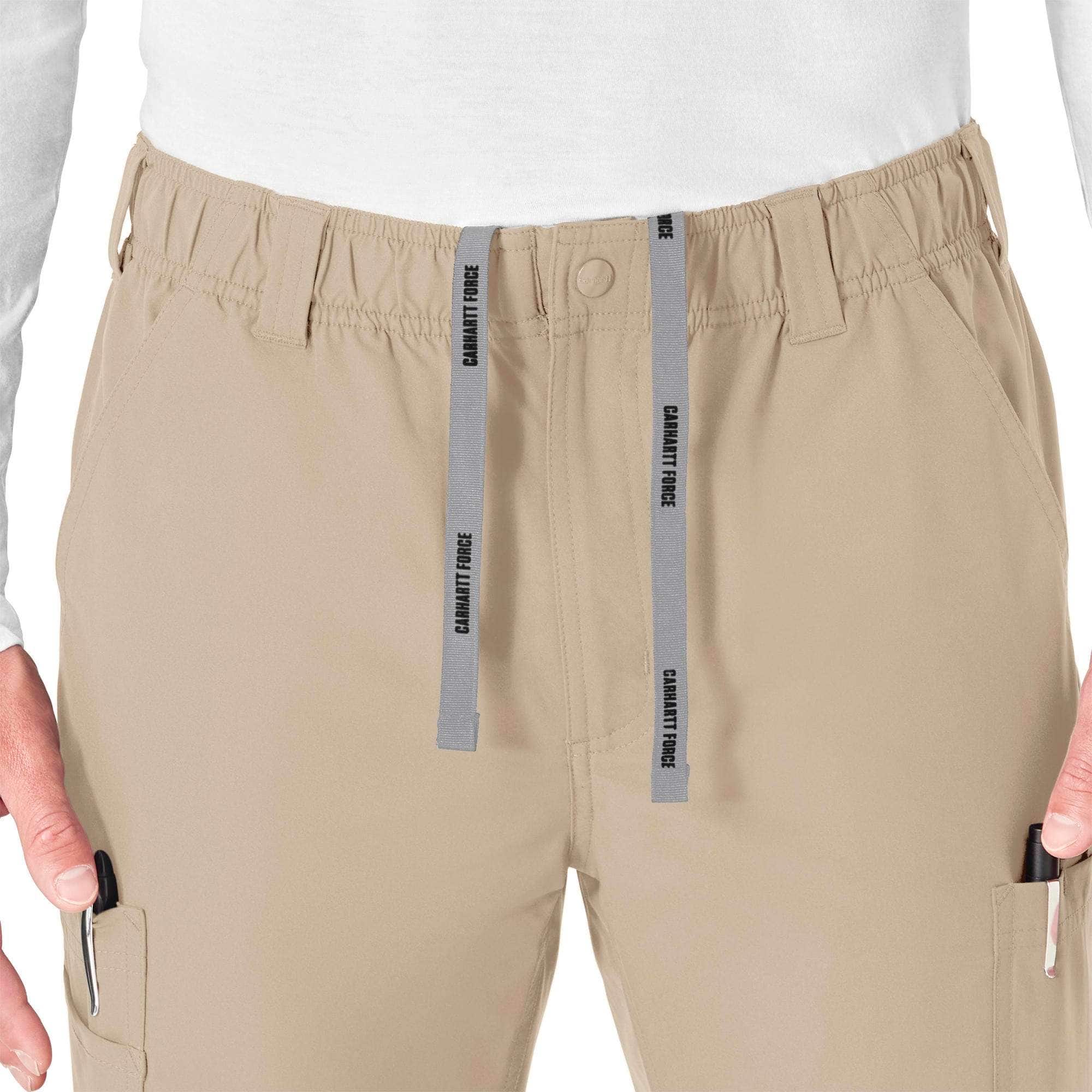 Force essentials straight leg cargo scrub pant