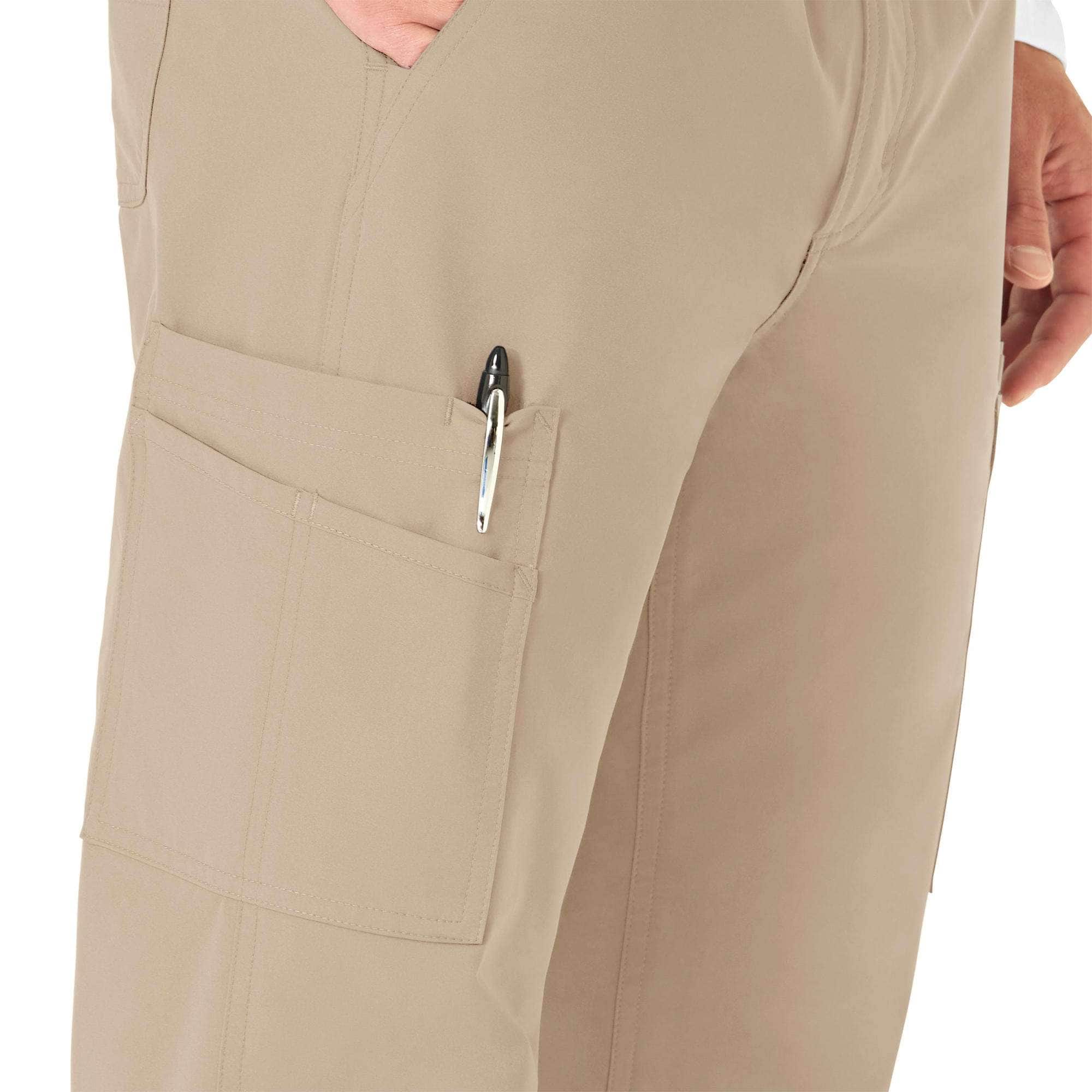 Force essentials straight leg cargo scrub pant