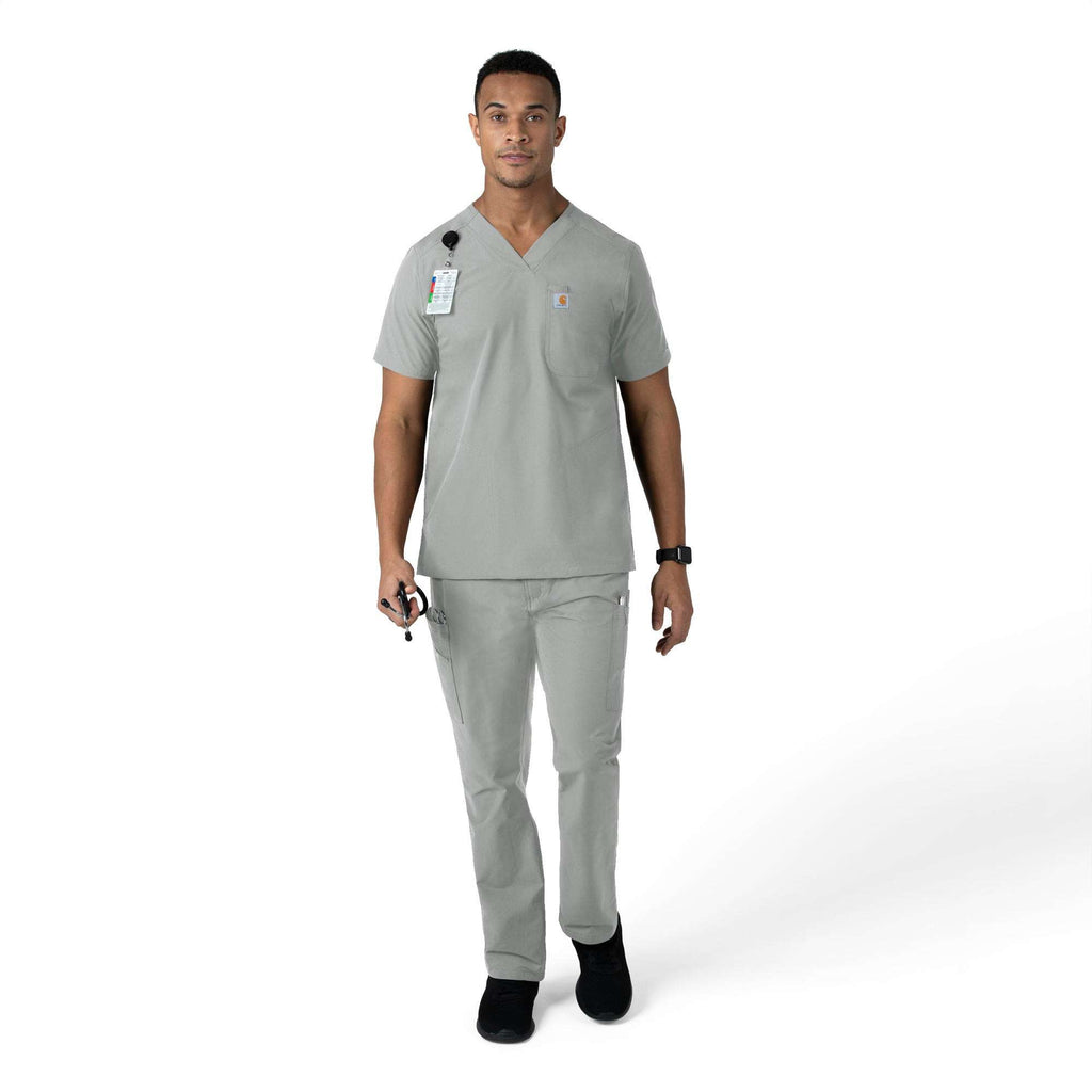 Force essentials straight leg cargo scrub pant