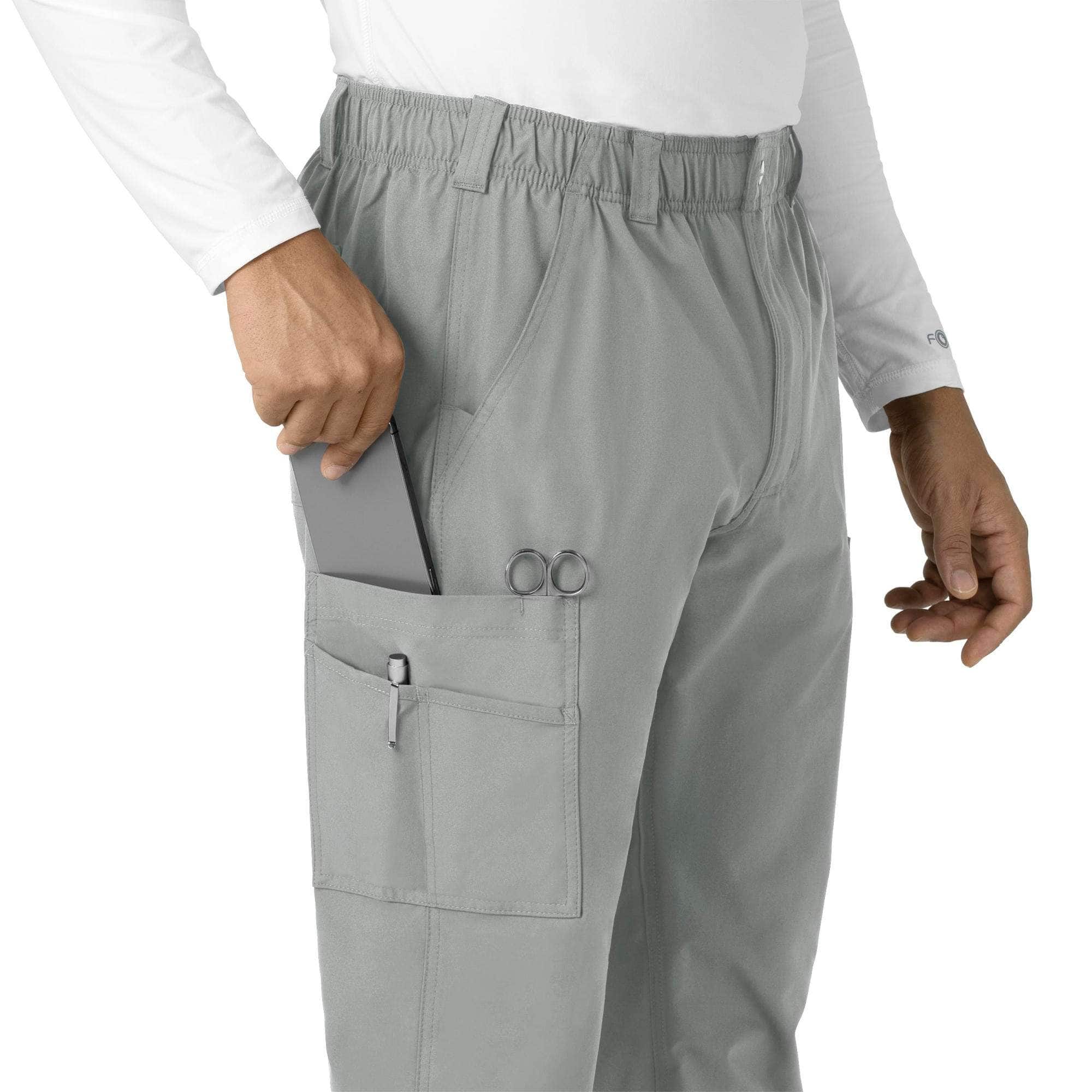 Force essentials straight leg cargo scrub pant