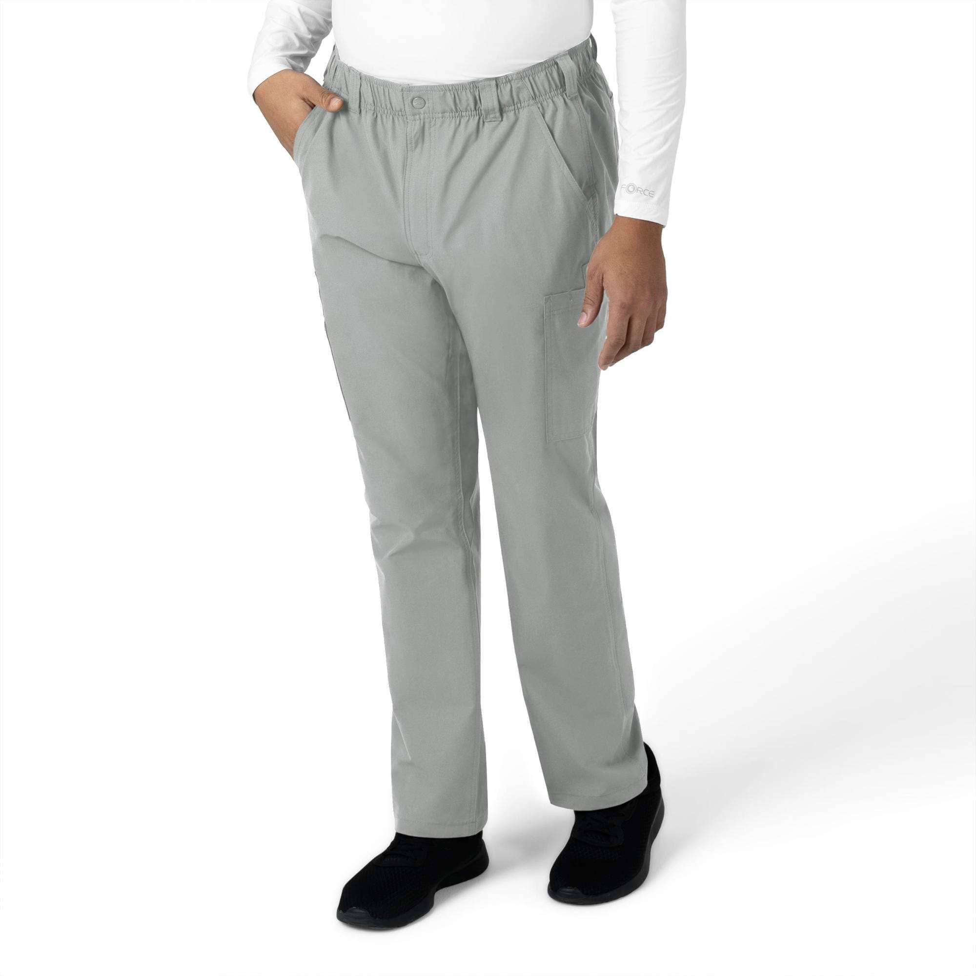 Force essentials straight leg cargo scrub pant